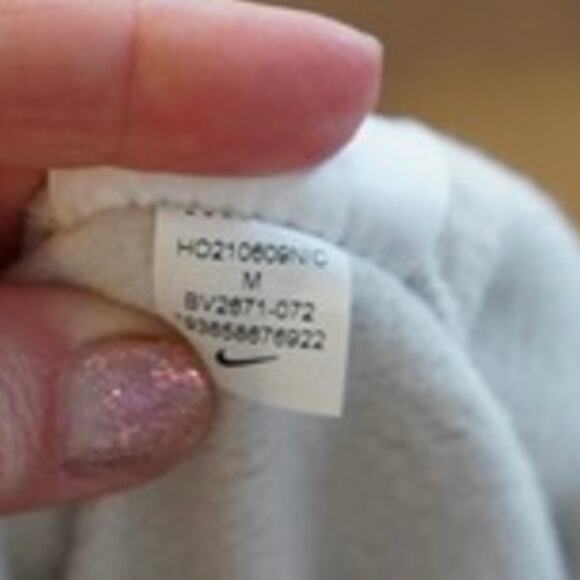 Nike Pull On High Rise Jogger Pants Bone Mens Size Medium BV2671-072 - Picture 6 of 7